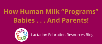 How Human Milk Programs Babies and Parents