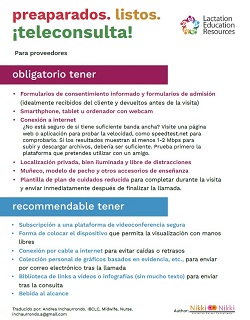 Fact Sheet Telehealth Spanish